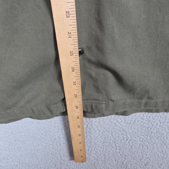 Roark Shirt Mens Size XL Olive Scorpion Of The Sahara Button Down Camp Collar - Picture 7 of 11